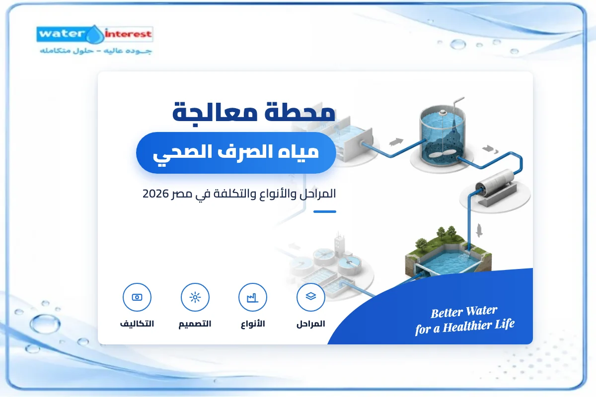 محطة معالجة مياه الصرف الصحي - انترست ووتر