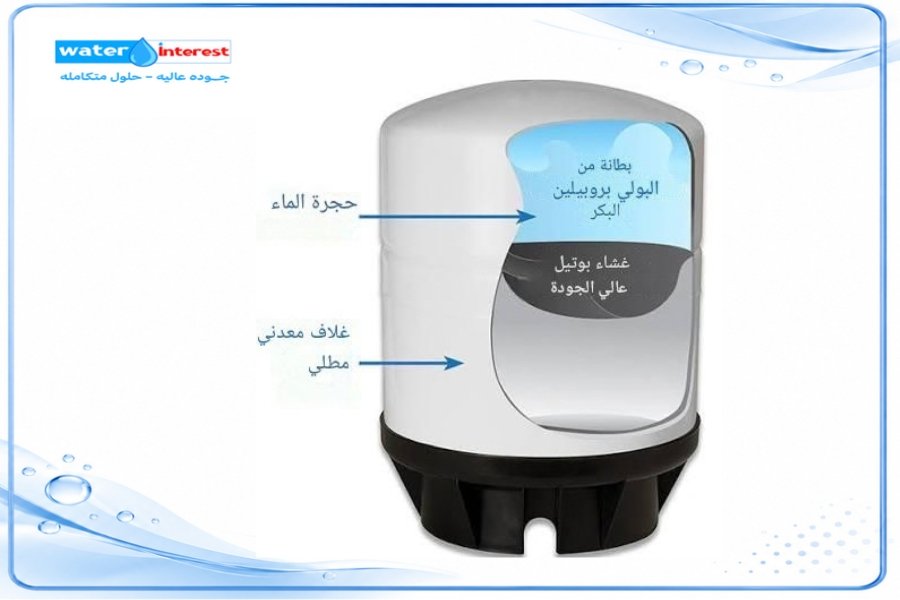 شكل خزان الفلتر من الداخل